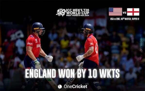 T20 World Cup 2024, USA vs ENG Live Score: Match Updates, Highlights & Live Streaming